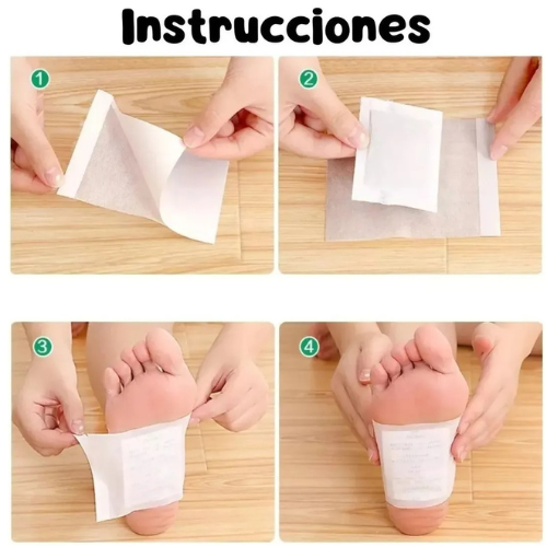 parche desintoxicantes de pie