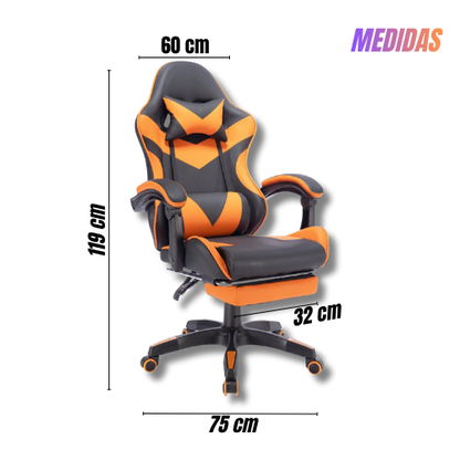 SILLA GAMER ERGONÓMICA