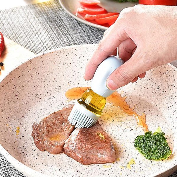 DISPENSADOR DE ACEITE CON CEPILLO