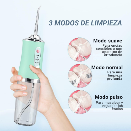 IRRIGADOR BUCAL PORTÁTIL