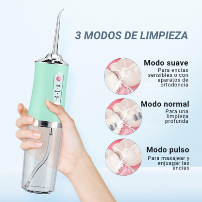 IRRIGADOR BUCAL PORTÁTIL