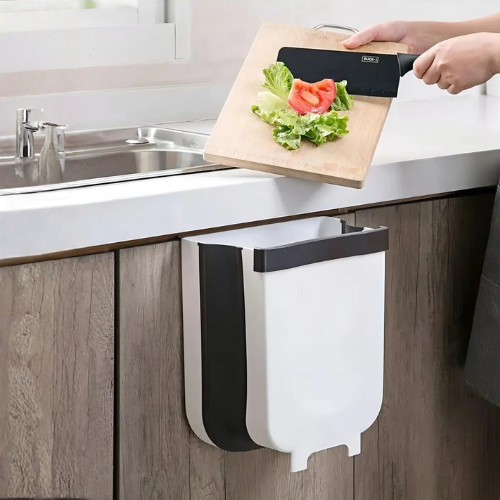 BASURERO PLEGABLE COLGANTE PARA COCINA