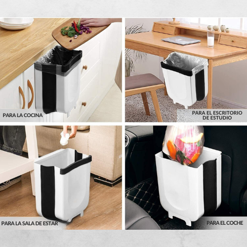 BASURERO PLEGABLE COLGANTE PARA COCINA