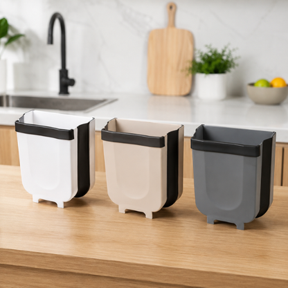 BASURERO PLEGABLE COLGANTE PARA COCINA