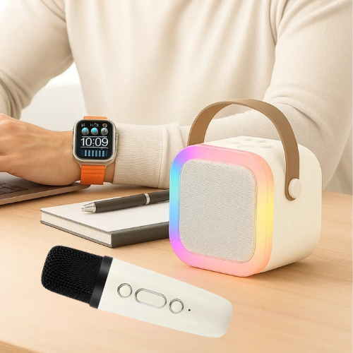 COMBO SMARTWATCH PARLANTE MICRÓFONO