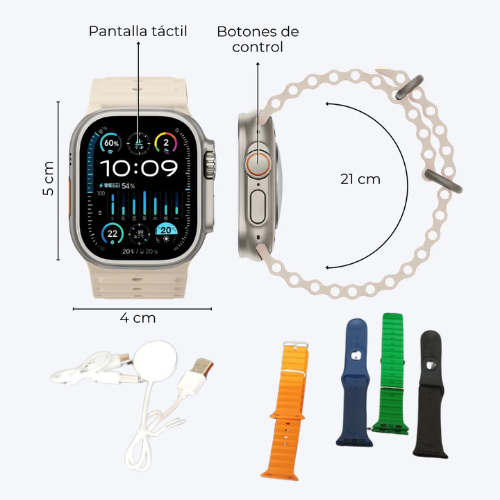 COMBO SMARTWATCH PARLANTE MICRÓFONO