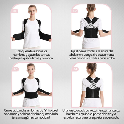 CORRECTOR DE POSTURA PARA MUJERES Y HOMBRES