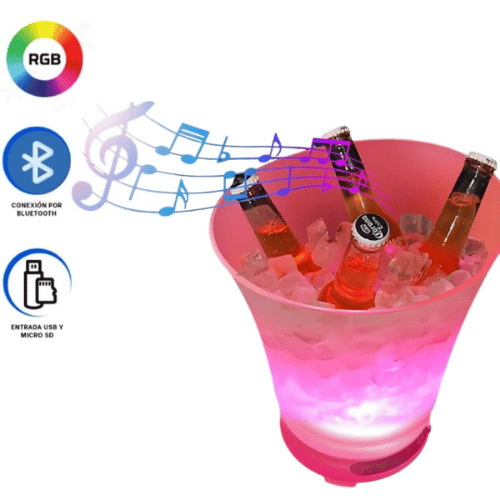 HIELERA PARLANTE A BLUETOOTH