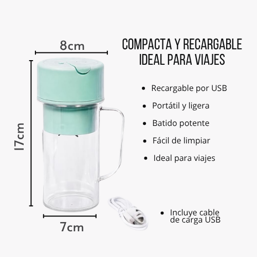VASO LICUADORA PORTÁTIL MIXER