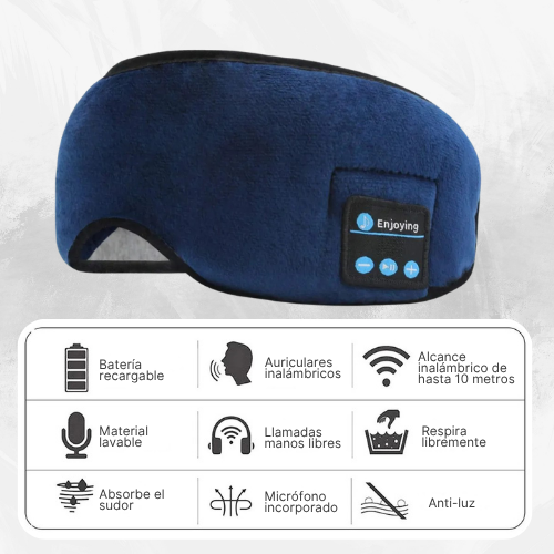ANTIFAZ BLUETOOTH PARA DORMIR