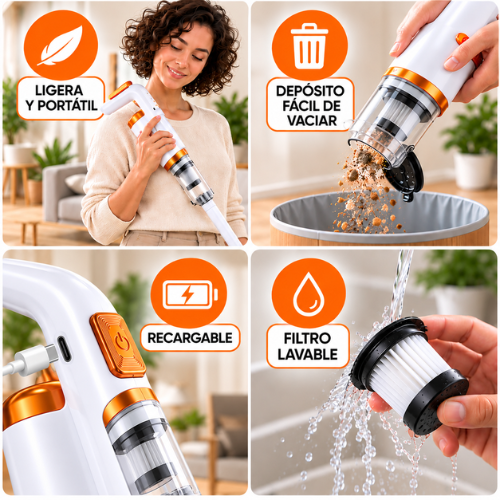 ASPIRADORA INALÁMBRICA 3 EN 1