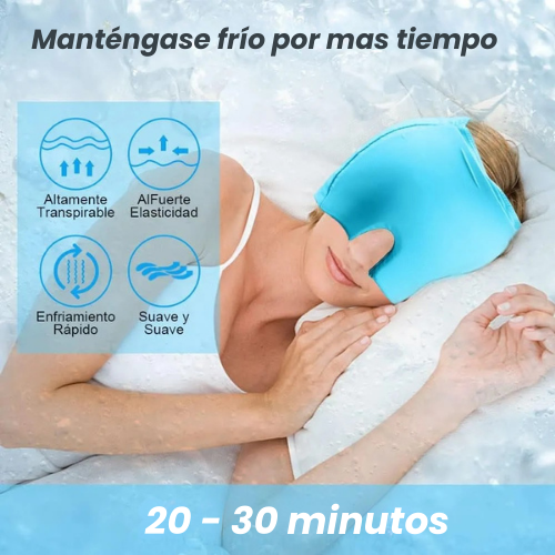 GORRO ANTI MIGRAÑA FRIA Y CALIENTE