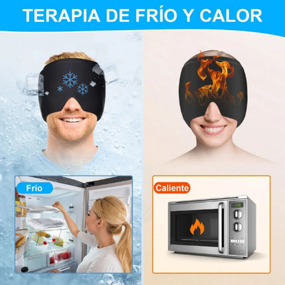 GORRO ANTI MIGRAÑA FRIA Y CALIENTE