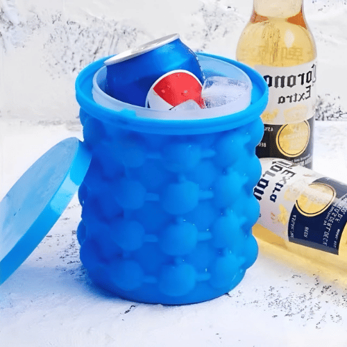 MOLDE PARA CUBITOS DE HIELO DE SILICONA