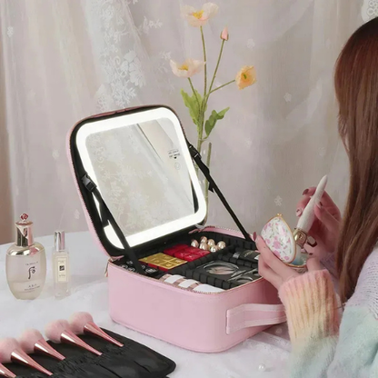 MALETÍN DE MAQUILLAJE PARA VIAJE