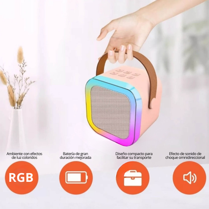 MINI KARAOKE RECARGABLE