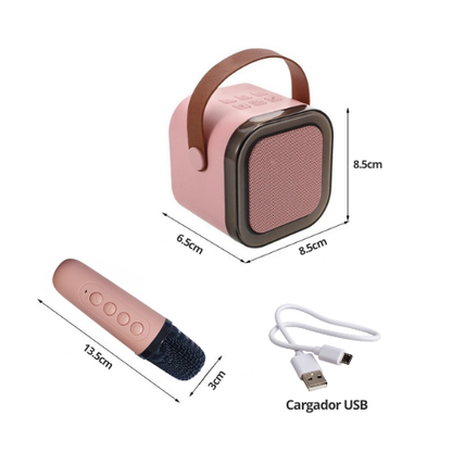 MINI KARAOKE RECARGABLE
