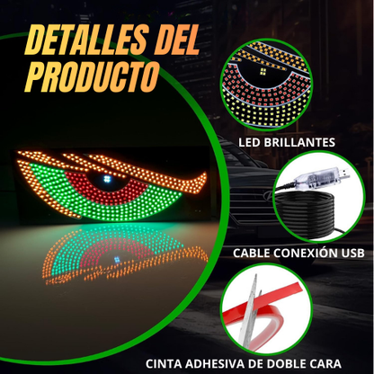 OJOS LED PARA AUTO