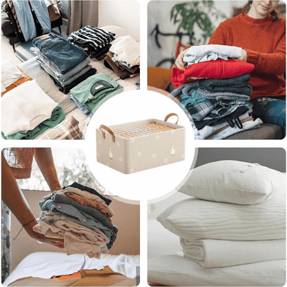 ORGANIZADOR DE ROPA PLEGABLE CON DISEÑO