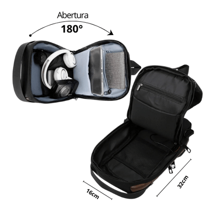 PECHERA ANTIRROBO CON CARGA USB