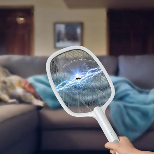 RAQUETA MATA MOSQUITOS RECARGABLE