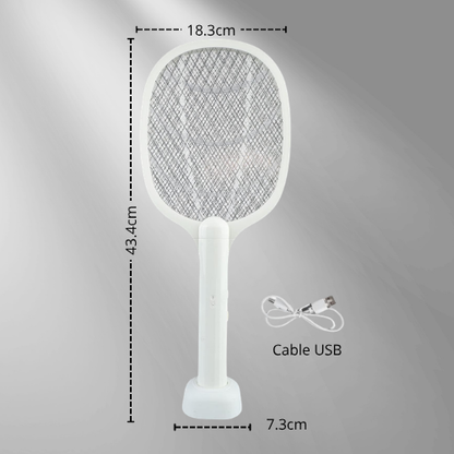RAQUETA MATA MOSQUITOS RECARGABLE