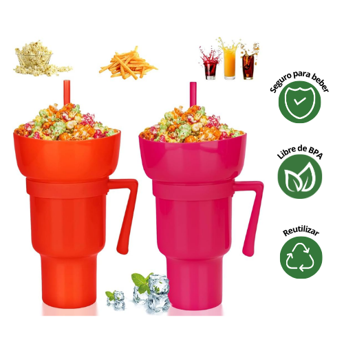 VASO PIPOQUERO 2 EN 1